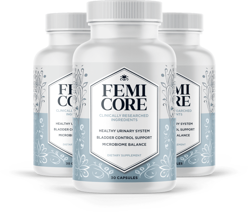 3 bottles of FemiCore